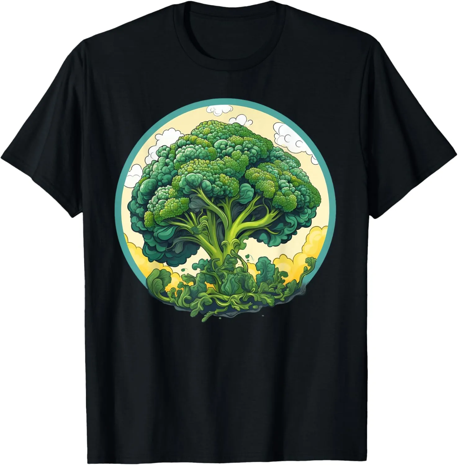 Funny Vegetable Broccoli for Cabbage and Cauliflower Lovers T-Shirt