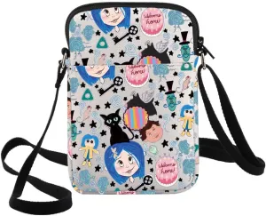 G2TUP Mr. Bobinsky Crossbody Bag The Secret Door Lover Gift Ghost Mom Adjustable Strap Bag Cartoon Movie Merch