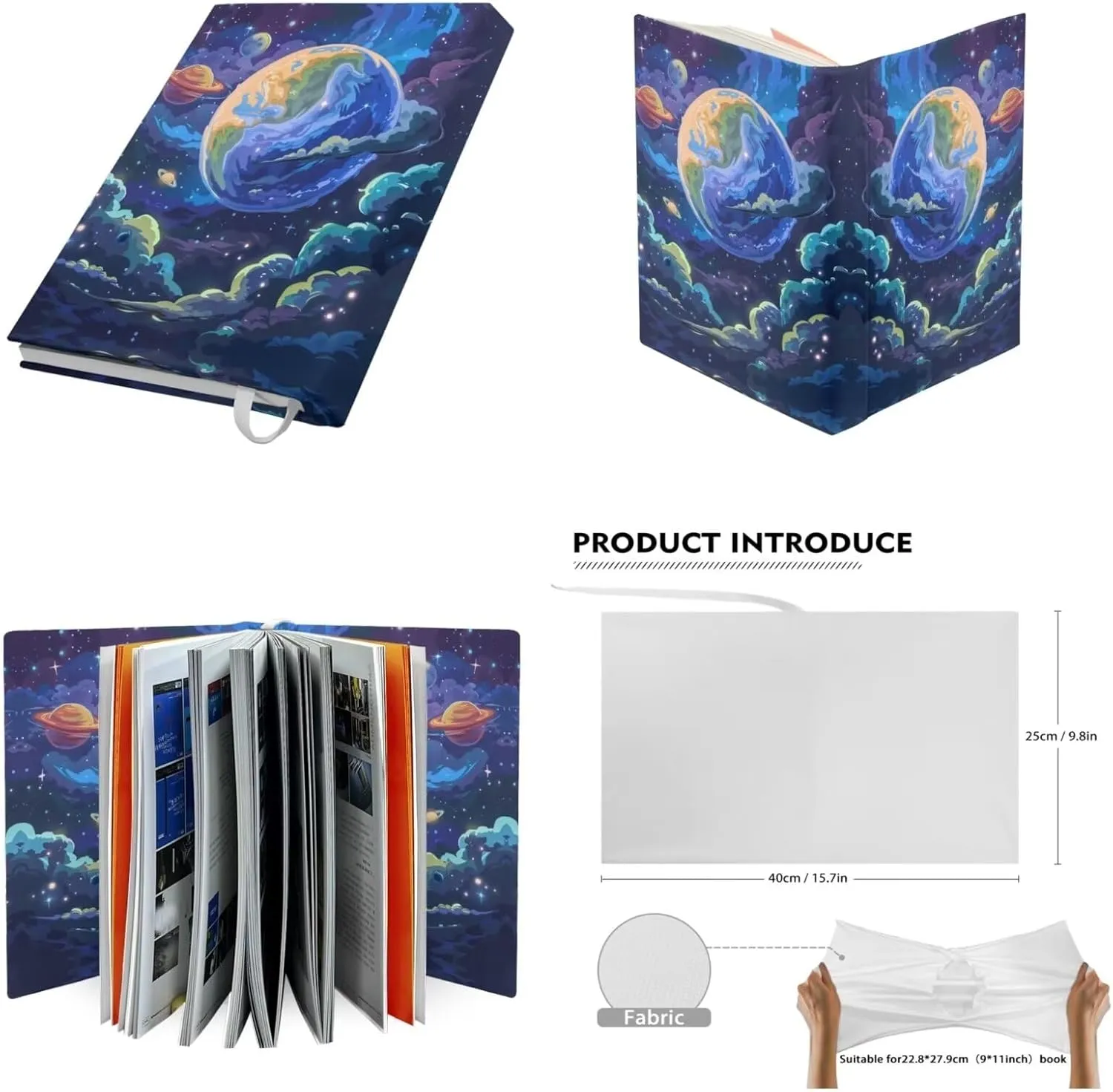 Galaxy Kids Backpack and Lunch Bag Set for First Year School 8-10 Years Large Capacity 15 inch Laptop Rucksack for Kindergarten Elementary School