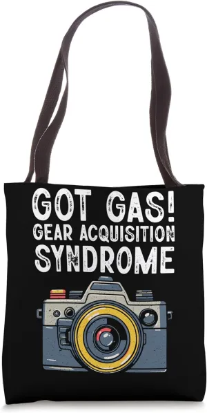 Gear Acquisition Syndrome - Photographer Funny Photography Tote Bag