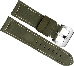Genuine Cowhide Leather Watch Band for Panerai PAM111 441 Retro Man Watchband Wrist Strap 20mm 22mm 24mm