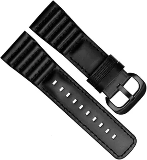 Genuine Leather with Stitches Wrist Watchband Loops watchband for Sevenfriday P3B/01 S2/01 Men Watch Strap