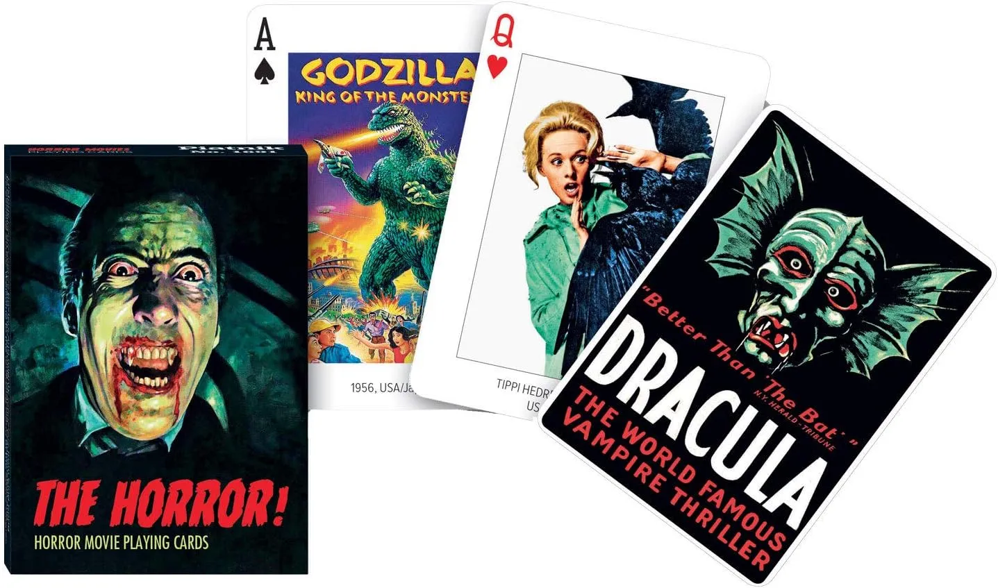 Gibsons Piatnik The Horror! Single Deck Playing Cards from Card Game | Pack of Cards