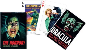 Gibsons Piatnik The Horror! Single Deck Playing Cards from Card Game | Pack of Cards