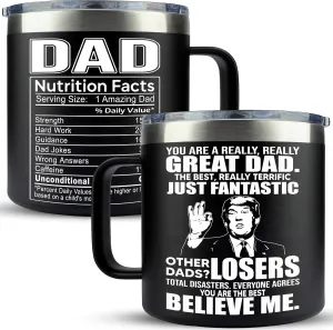Gifts for Dad from Daughter, Son - Father's Day Gifts for Dad, Men - Dads Birthday Gift Ideas, Happy Birthday gifts for Dads, Fathers - Best Dad Ever Gift, Best dad Mug, Coffee Mug for dad 14 Oz