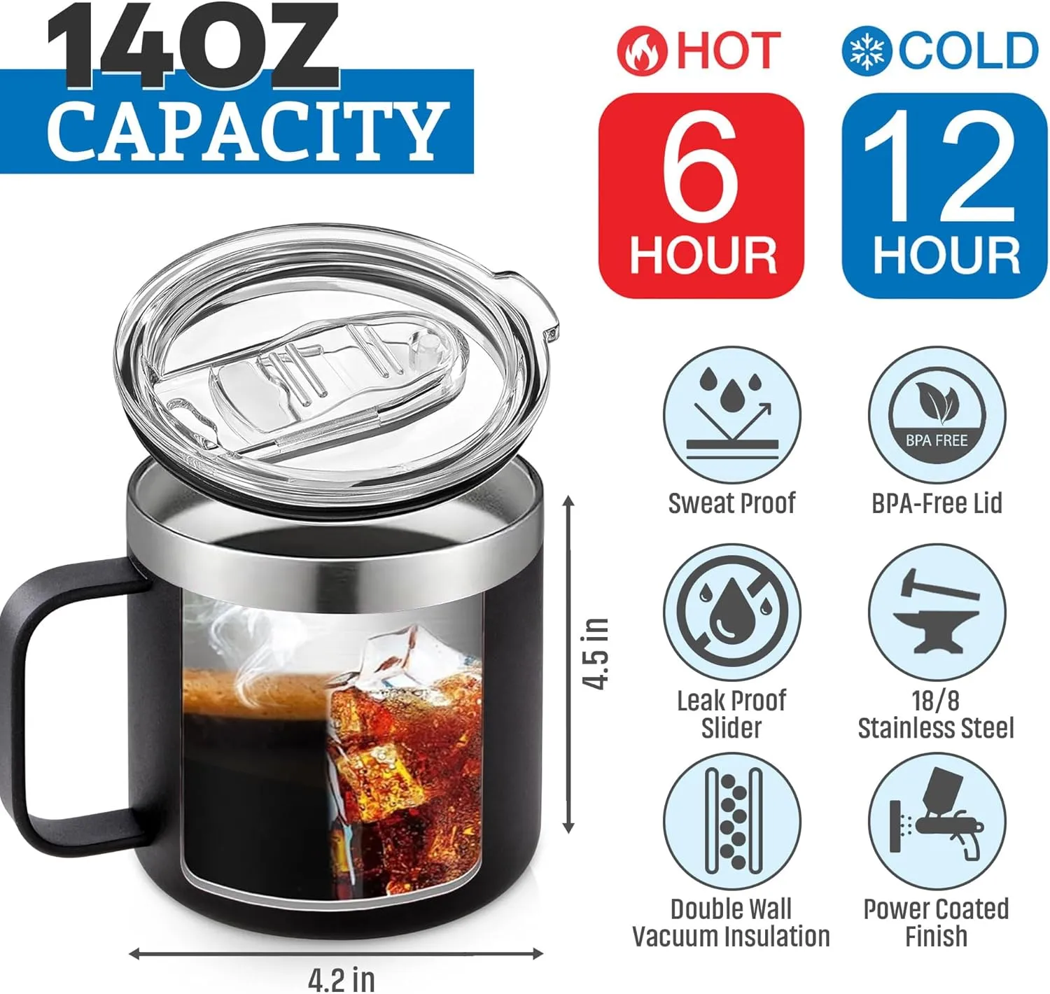Gifts for Dad from Daughter, Son - Father's Day Gifts for Dad, Men - Dads Birthday Gift Ideas, Happy Birthday gifts for Dads, Fathers - Best Dad Ever Gift, Best dad Mug, Coffee Mug for dad 14 Oz