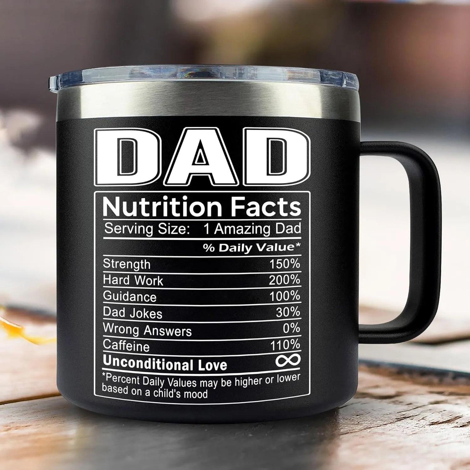 Gifts for Dad from Daughter, Son - Father's Day Gifts for Dad, Men - Dads Birthday Gift Ideas, Happy Birthday gifts for Dads, Fathers - Best Dad Ever Gift, Best dad Mug, Coffee Mug for dad 14 Oz