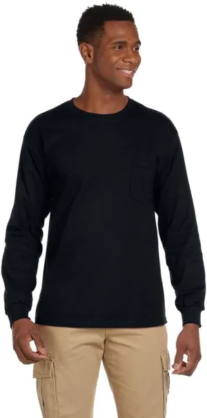 Gildan Ultra Cotton 6 oz. Long-Sleeve Pocket T-Shirt (G241)