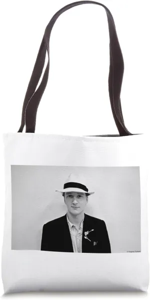 Glen Tilbrook Singer Of Squeeze By Virginia Turbett Tote Bag