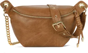 GOIACII Shoulder Bag for Women Crossbody Sling Bag for Women Chest Purses Fanny Packs Belt Bag