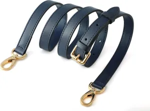 GOXTECH Genuine Leather Purse Strap Replacement Crossbody Handbag Long Adjustable