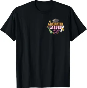 Graduation Labubu Girl Class of 2025 - Front and Back T-Shirt