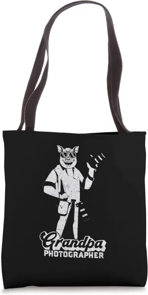Grandpa Photograph Grandpa Photography Grandpa Photographer Tote Bag