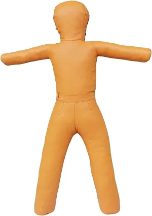 Grappling Dummy Brazilian Jiu Jitsu Dummy Unfilled Multiuse Adults Sturdy Martial Arts PU Leather for Kickboxing Karate