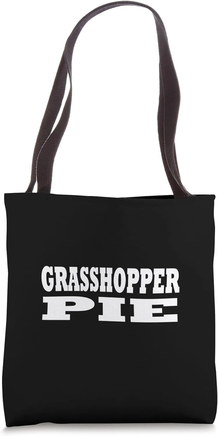 Grasshopper Pie Halloween Easy Costume Funny Party Tote Bag