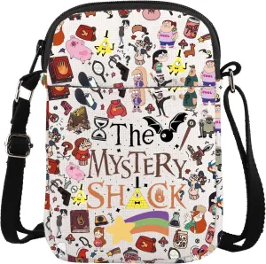 Gravity Cartoon Inspired Crossbody Bag Bill Fans Gift Mabel And Dipper Gift Mystery Shack Gift