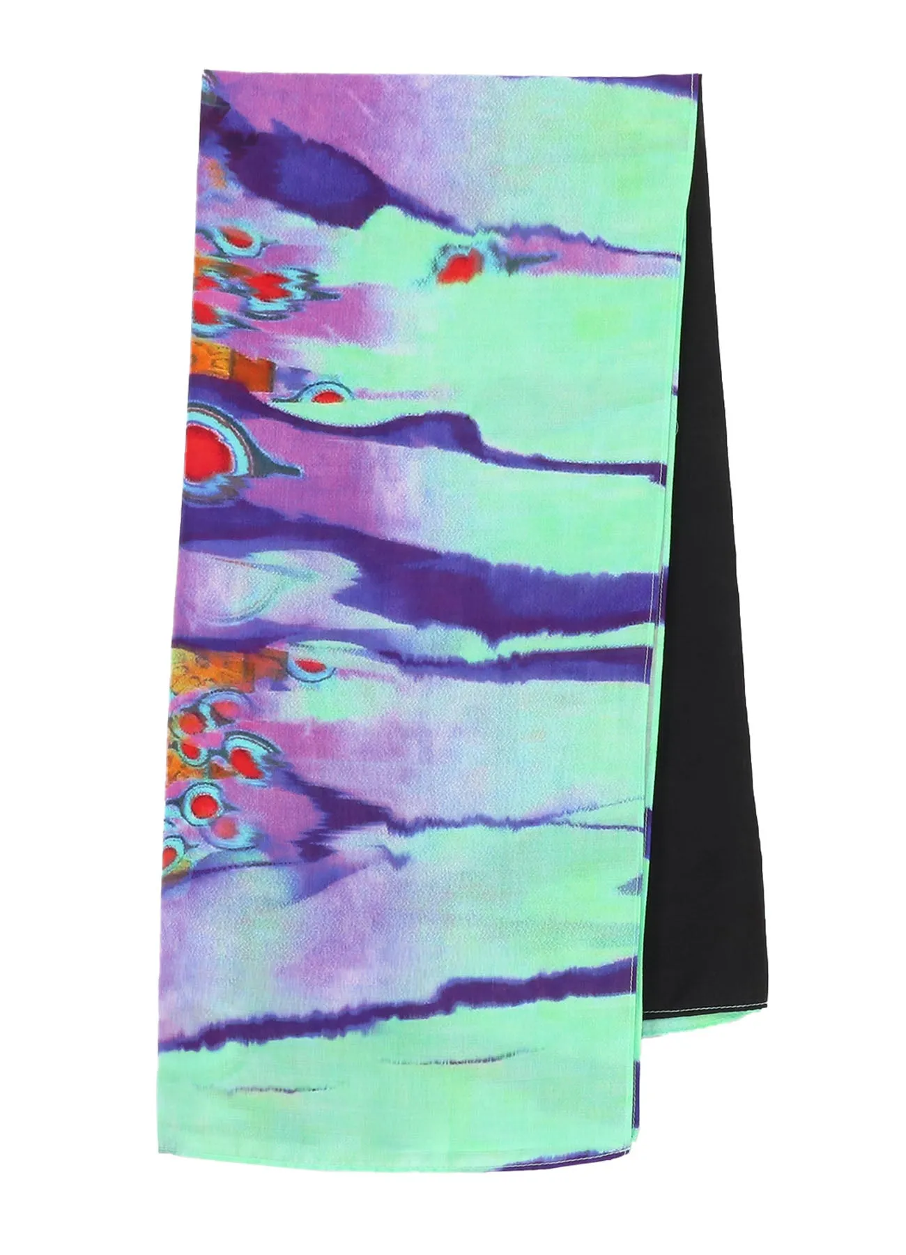 Ground Y × 『MONONOKE The Movie』  Collaborate Collection HINEZUMI PATTERN MODAL LAWN SCARF