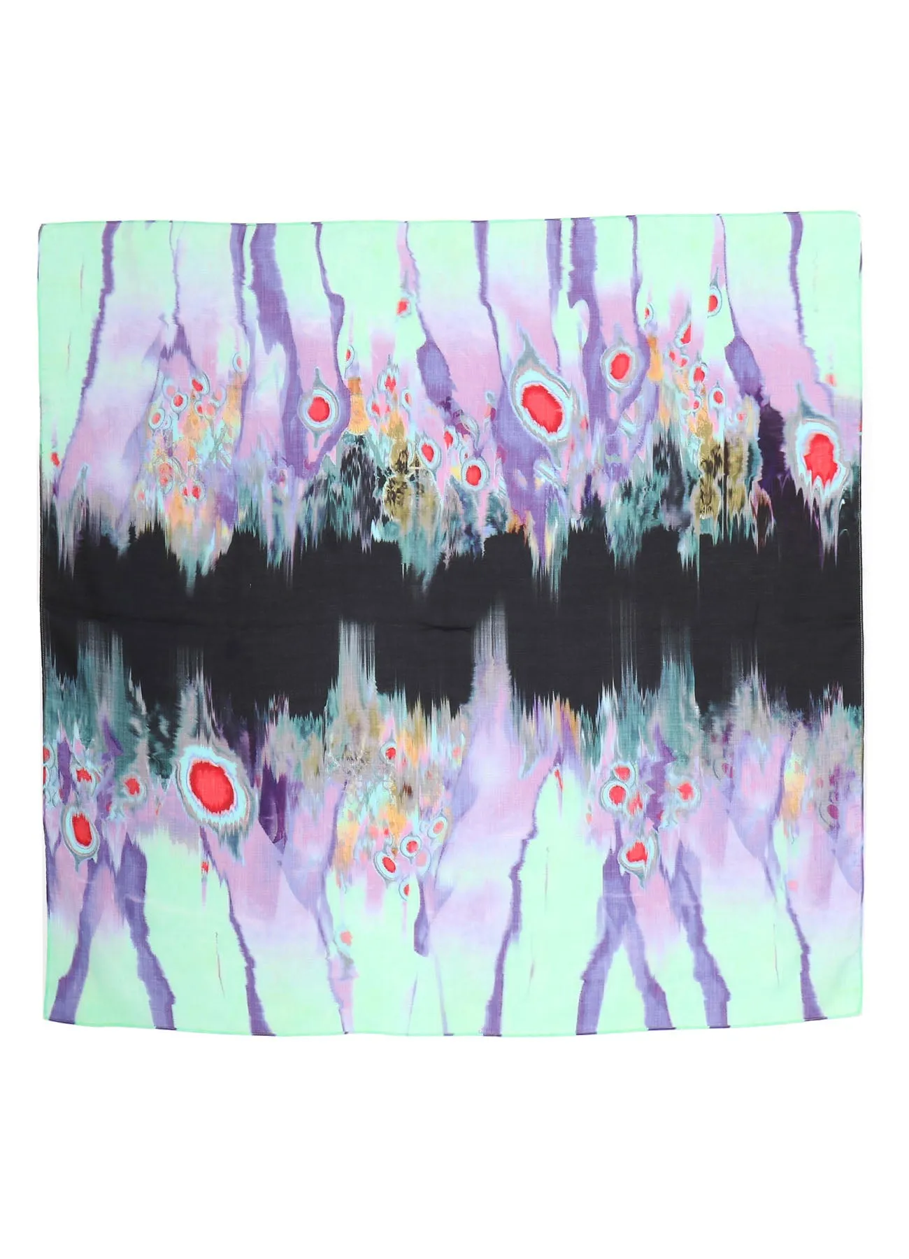 Ground Y × 『MONONOKE The Movie』  Collaborate Collection HINEZUMI PATTERN MODAL LAWN SCARF