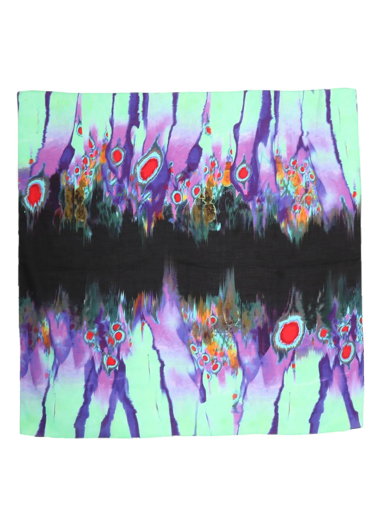 Ground Y × 『MONONOKE The Movie』  Collaborate Collection HINEZUMI PATTERN MODAL LAWN SCARF