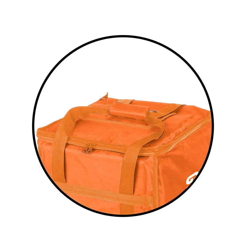 Grubhub Insulated Bag with Black Polyester Lining (15.5x13x13)