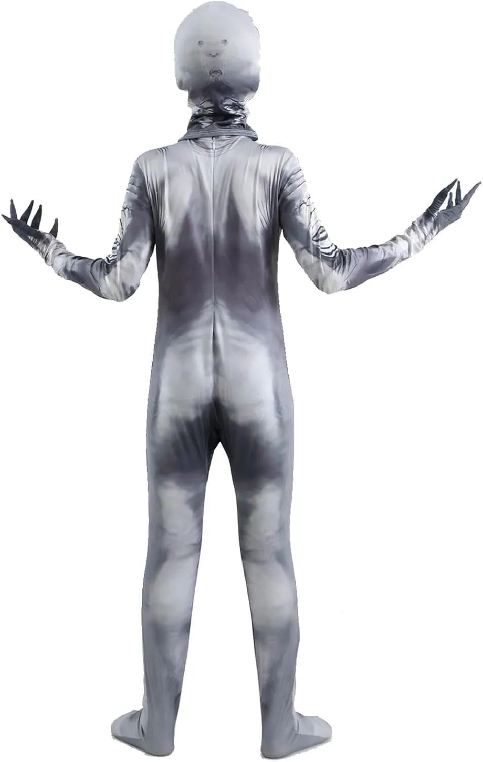 Halloween Costume for Kids Scary Bodysuit Dress Up Party Cosplay Toys Gifts for 3-10 Years Boys Girls