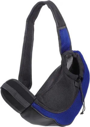 HANABASS Lightweight Pet Carrier Shoulder Bag Dog Bag Cross-Body Single Shoulder Pet Supplies Dark