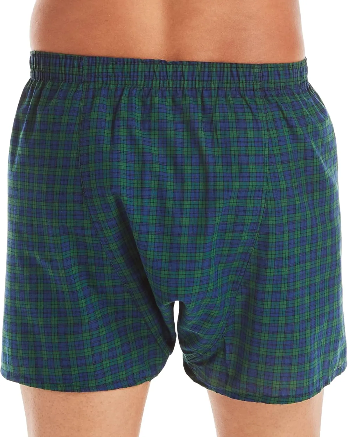 Hanes Men's Tagless Boxer Underwear, Exposed Waistband, Multi-packs Available