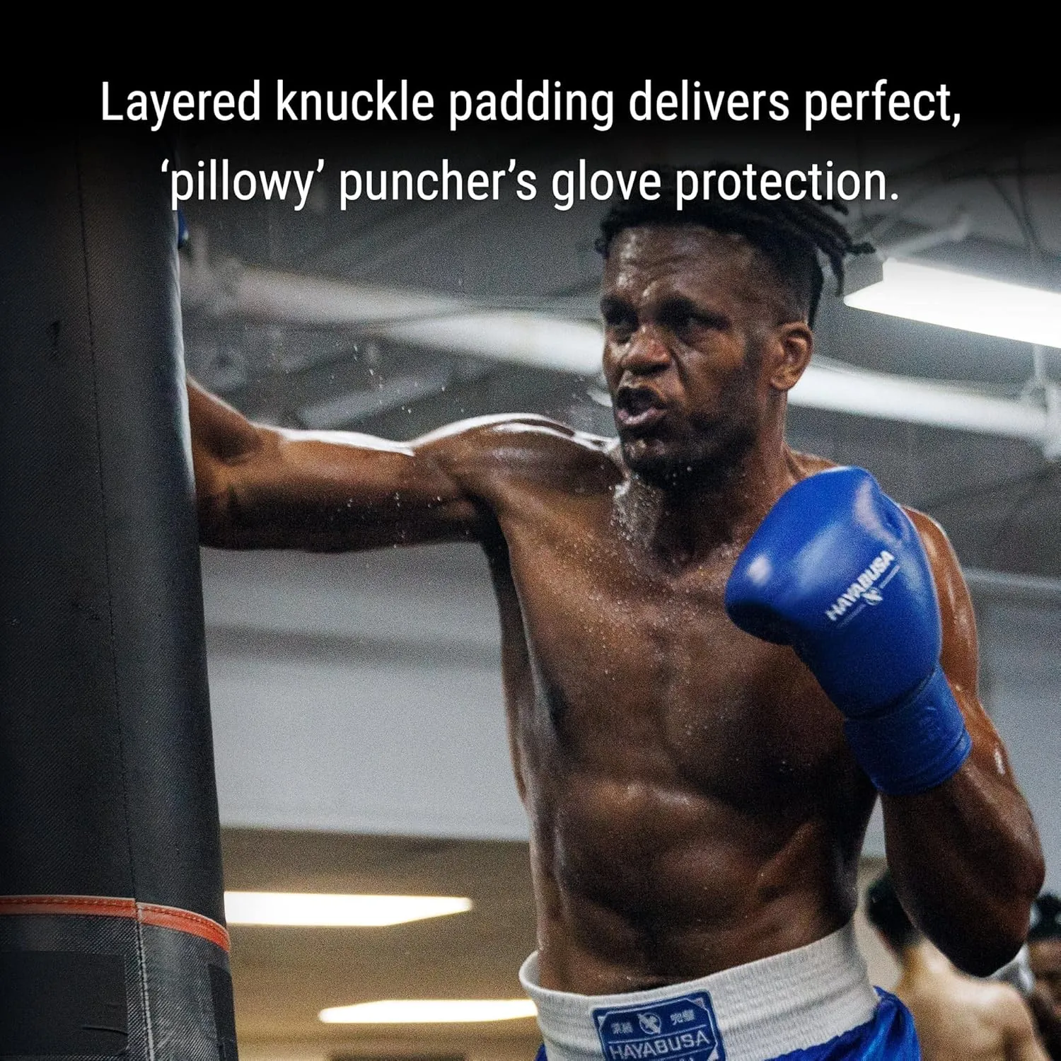 Hayabusa Pro Leather Hook and Loop Boxing Gloves for Men and Women