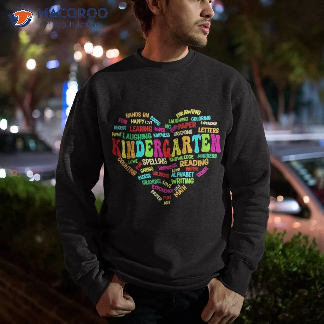 Heart Kindergarten Team Teacher Student Back To School Shirt