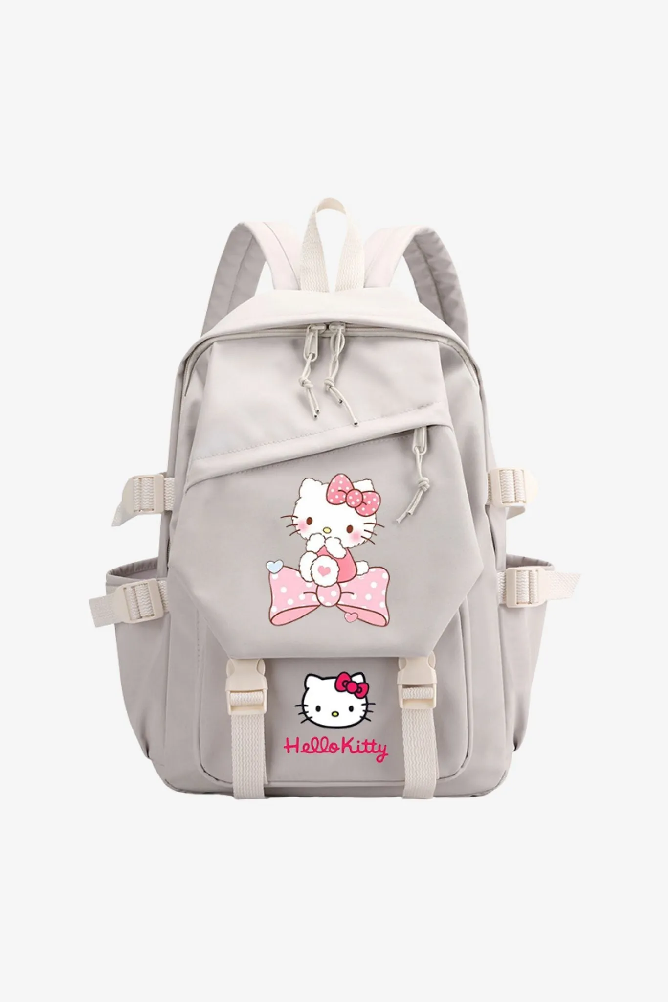 Hello Kitty Backpack Printed Schoolbag