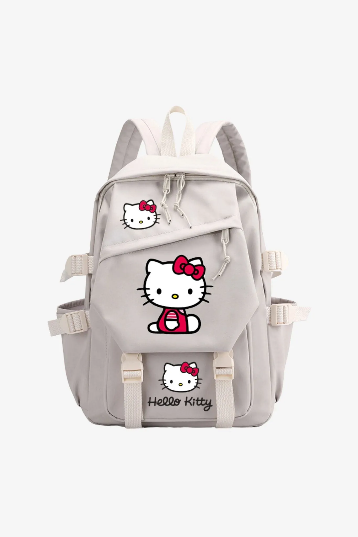 Hello Kitty Backpack Printed Schoolbag