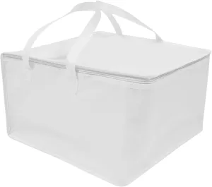Hemoton Insulated Shopping Tote Thermal Food Carrier - Large Capacity Warming Bag for Travel, Picnic, Hiking & Outdoor Cake Packing