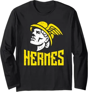 Hermes Ancient Greece Gods Greek Mythology Long Sleeve T-Shirt