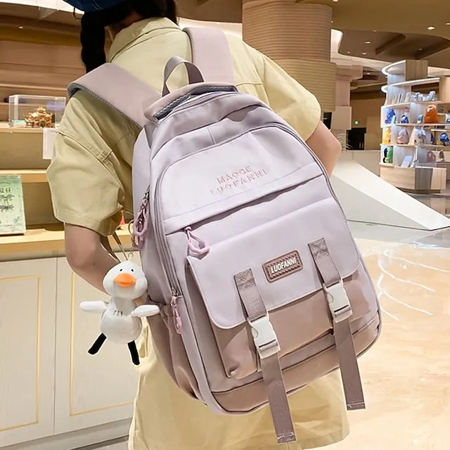 High School Bags for Teenagers Girls Middle Student Backpack Women Bookbag Korean Bagpack