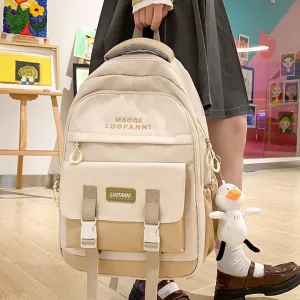 High School Bags for Teenagers Girls Middle Student Backpack Women Bookbag Korean Bagpack