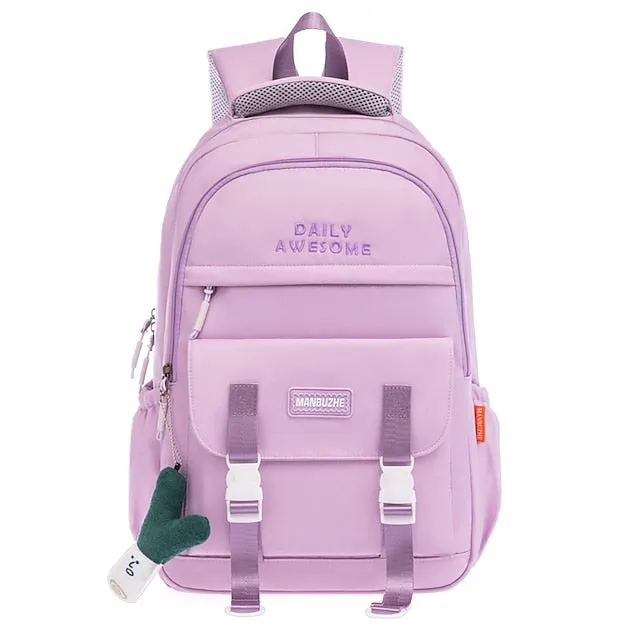 High School Bags for Teenagers Girls Middle Student Backpack Women Bookbag Korean Bagpack