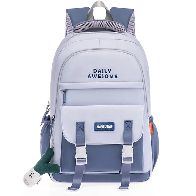 High School Bags for Teenagers Girls Middle Student Backpack Women Bookbag Korean Bagpack