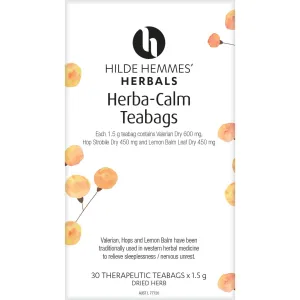 Hilde Hemmes Herbal's Herba Calm x 30 Tea Bags