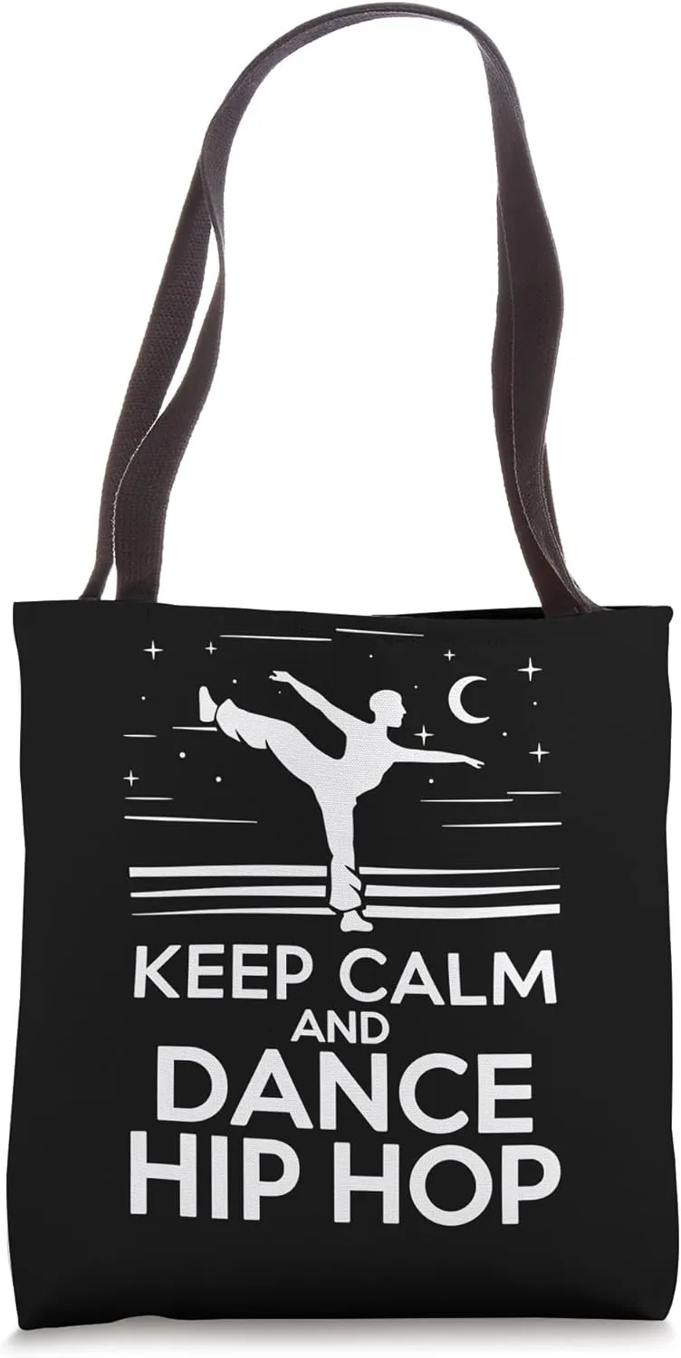 Hip Hop Dancing Breakdancing Rap Music Choreography Tote Bag