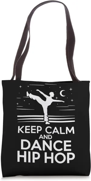 Hip Hop Dancing Breakdancing Rap Music Choreography Tote Bag