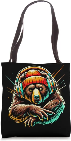 Hip Hop Dancing Breakdancing Rap Music Choreography Tote Bag