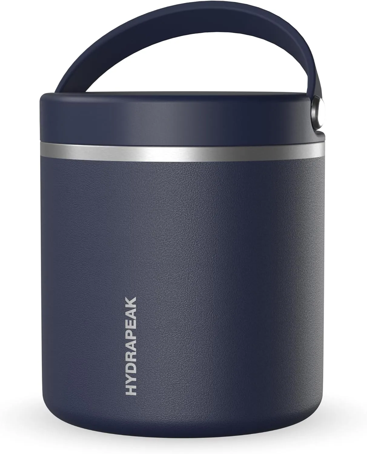 Hydrapeak 25oz Stainless Steel Vacuum Insulated Thermos Food Jar | Thermos for Hot Food and Cold Food, Wide Mouth Leak-Proof Soup Thermos for Adults, 10 Hours Hot and 16 Hours Cold (Navy)