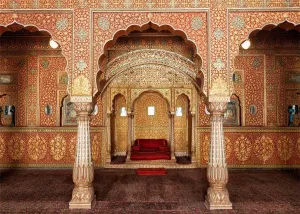 Indian Royal Palace Backdrop 10x8ft India Theme Birthday Wedding Party Decoration Photoshoot Props