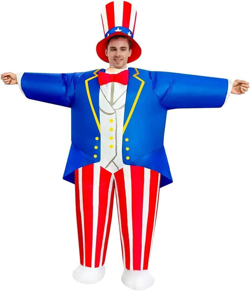 Inflatable Costume Adult Blow up Costume Halloween Costume Suit Inflatable Animal Costume for Men