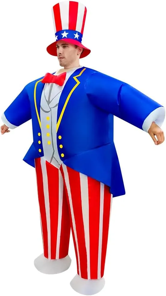 Inflatable Costume Adult Blow up Costume Halloween Costume Suit Inflatable Animal Costume for Men