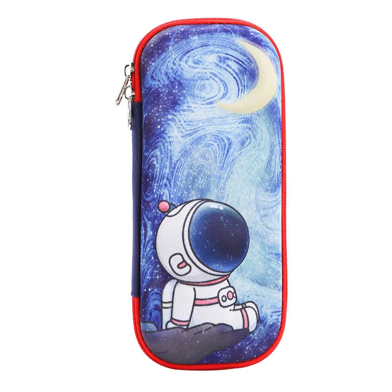 INSTOCK-Cartoon Primary School Student 3D Pencil Case