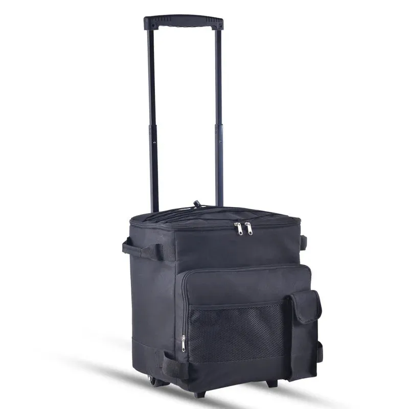 Insulated Cooler Bag With Trolley and Wheels 35L