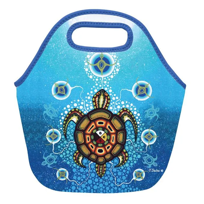 Insulated Lunch Bag - Medicine Turtle (6177)