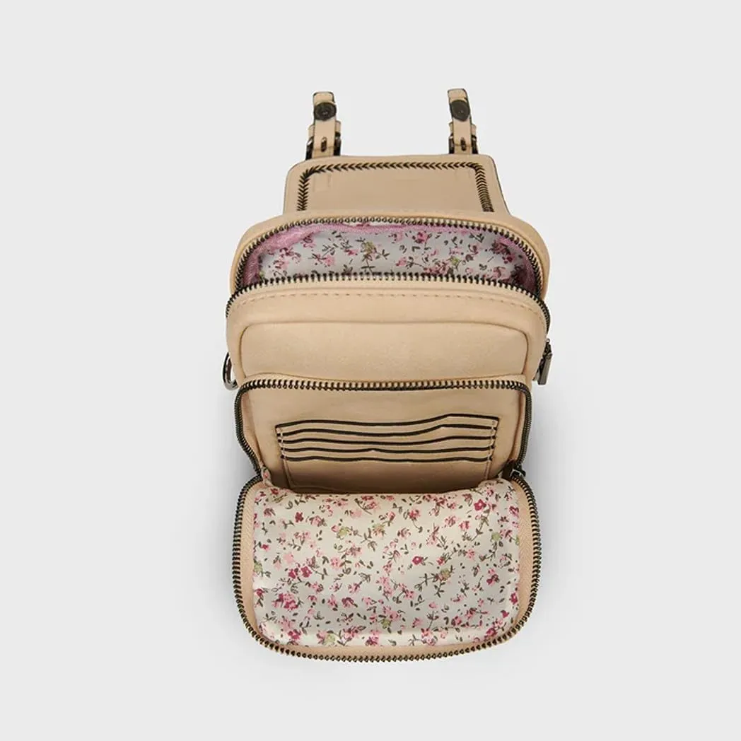 Islander The Baby Jura Crossbody Harris Tweed & Microfibre Leather