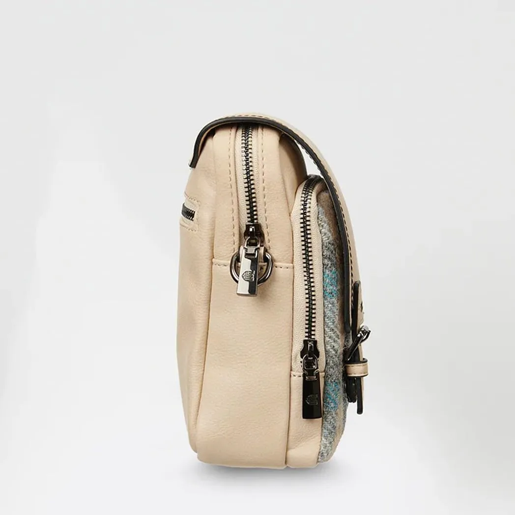 Islander The Baby Jura Crossbody Harris Tweed & Microfibre Leather